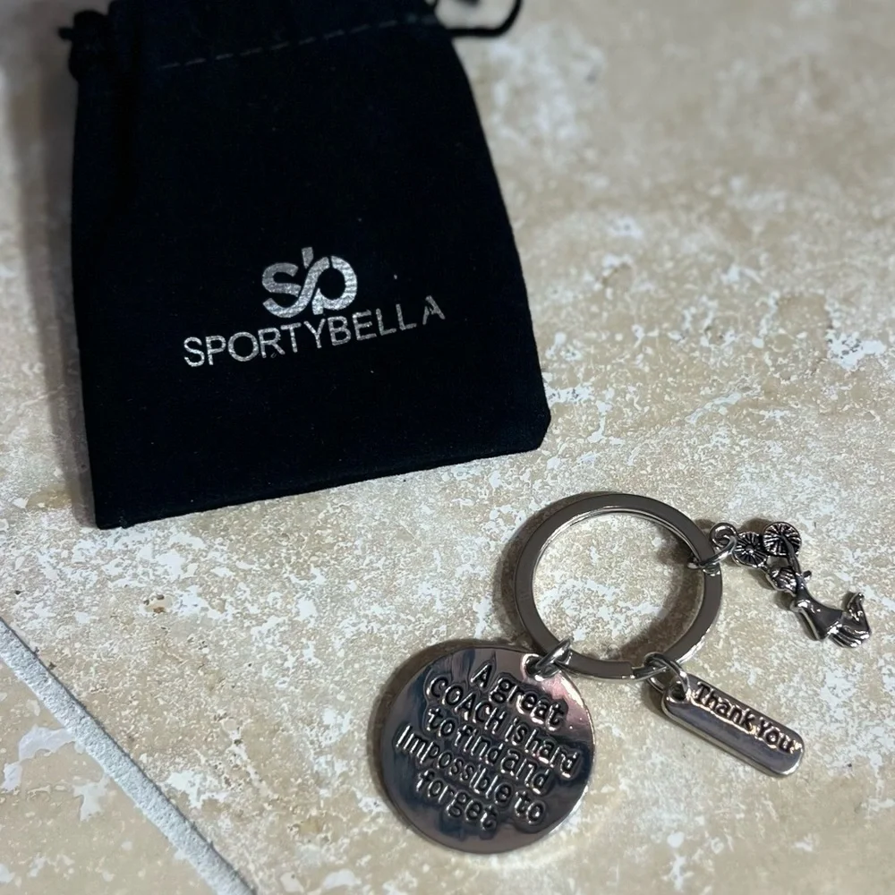 Cheer Coach Keychain Gift - Picture 3 of 3